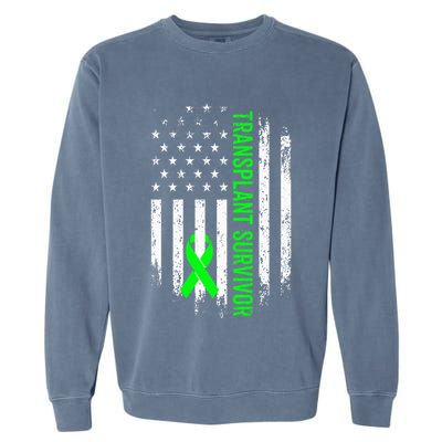 Transplant Survivor Warrior Liver Kidney Organ Recipient Garment-Dyed Sweatshirt