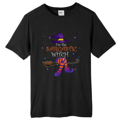 The Sarcastic Witch Funny Gift Halloween Matching Group Costume Gift Tall Fusion ChromaSoft Performance T-Shirt