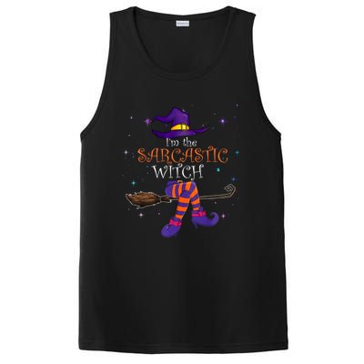 The Sarcastic Witch Funny Gift Halloween Matching Group Costume Gift PosiCharge Competitor Tank