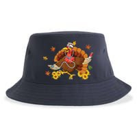 Thanksgiving Scrub Wo Turkey Nurse Holiday Nursing Sustainable Bucket Hat