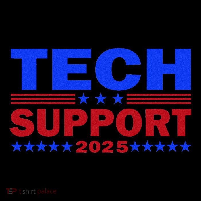Tech Support White House Tech Support D.O.G.E Doge 2025 .Png Full-Length Apron With Pockets