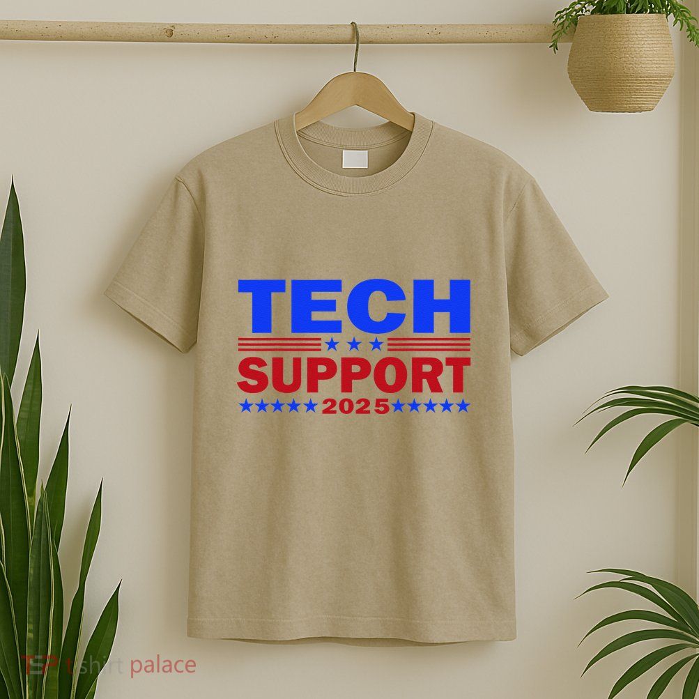 Tech Support White House Tech Support D.O.G.E Doge 2025 .Png T-Shirt