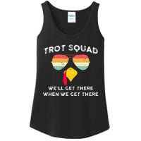 Trot Squad We'll Get There When We Get There Ladies Essential Tank