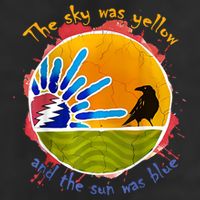 The Sky Was Yellow And The Sun Was Blue 7 Panel Mesh Trucker Snapback Hat