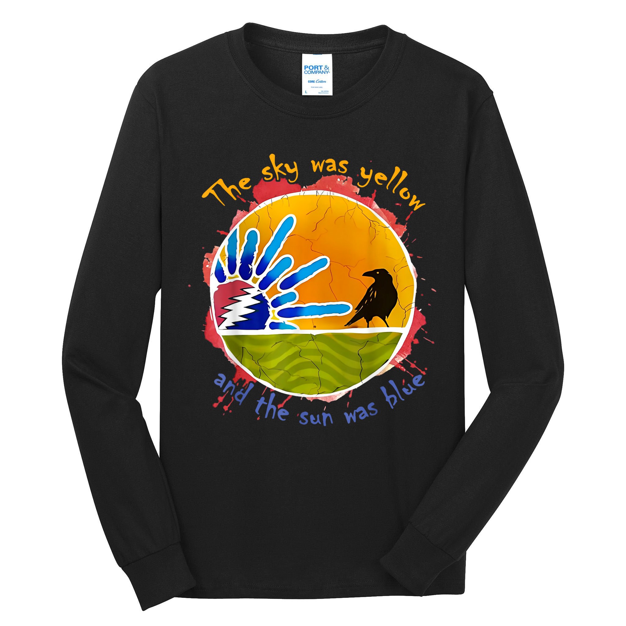 The Sky Was Yellow And The Sun Was Blue Tall Long Sleeve T-Shirt