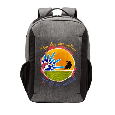 The Sky Was Yellow And The Sun Was Blue Vector Backpack