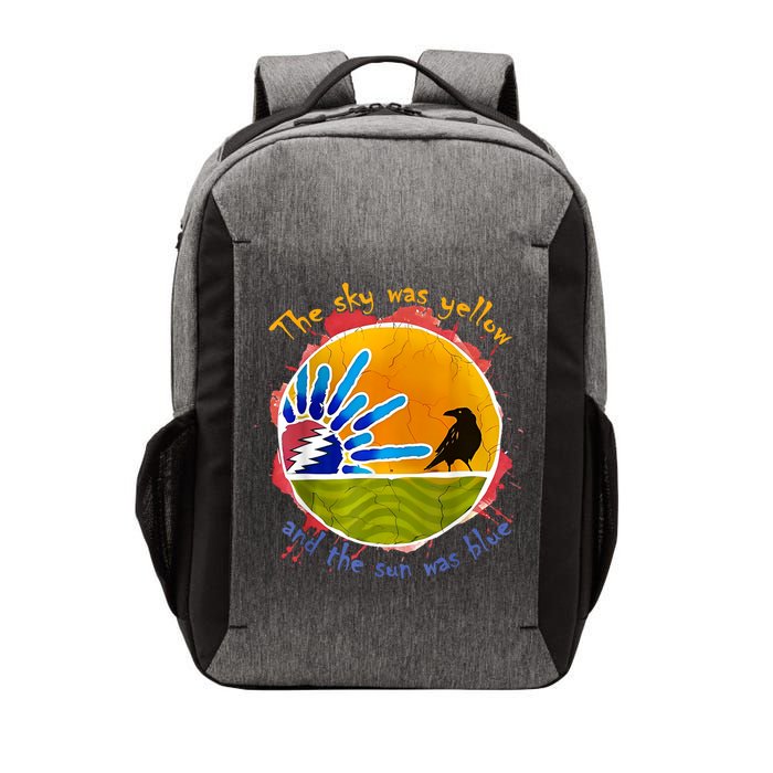The Sky Was Yellow And The Sun Was Blue Vector Backpack