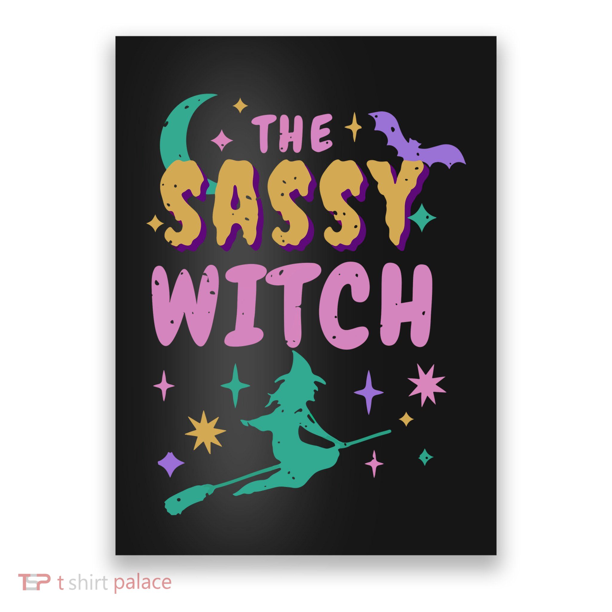 The Sassy Witch Halloween Poster