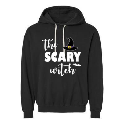 The Scary Witch Garment-Dyed Fleece Hoodie