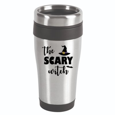 The Scary Witch 16oz Travel Tumbler