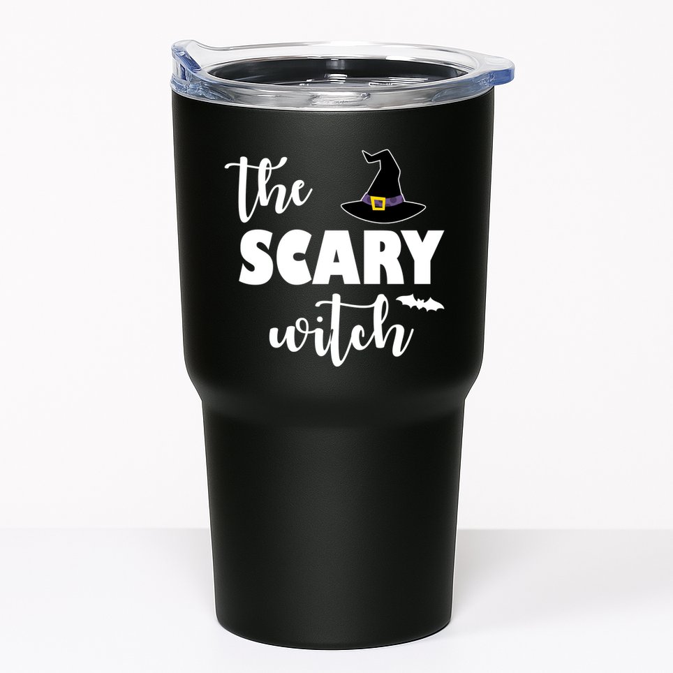 The Scary Witch Tumbler