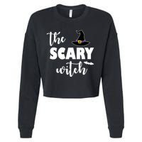 The Scary Witch Cropped Pullover Crew