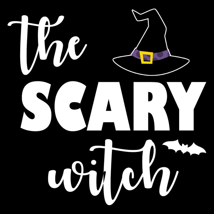 The Scary Witch Cropped Pullover Crew