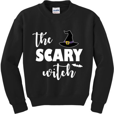 The Scary Witch Kids Sweatshirt