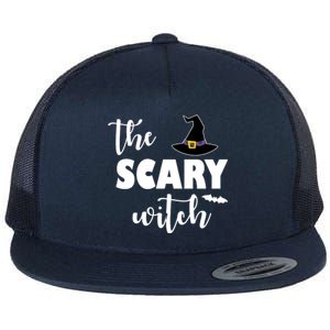 The Scary Witch Flat Bill Trucker Hat