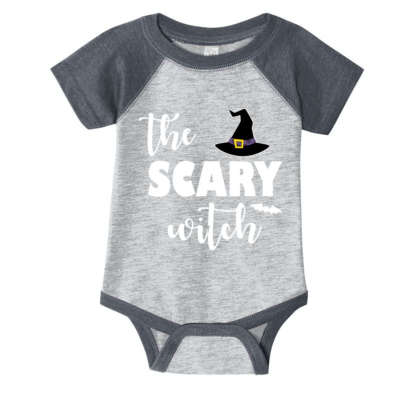 The Scary Witch Infant Baby Jersey Bodysuit