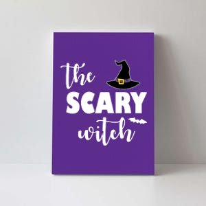 The Scary Witch Canvas