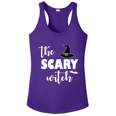 The Scary Witch Ladies PosiCharge Competitor Racerback Tank