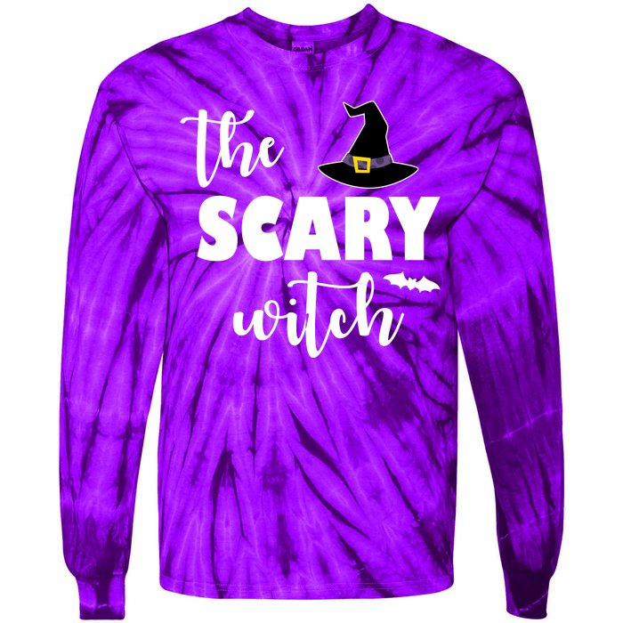 The Scary Witch Tie-Dye Long Sleeve Shirt