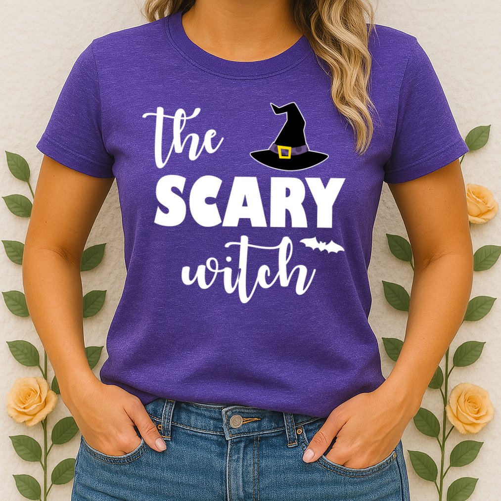 The Scary Witch Womens T-Shirt