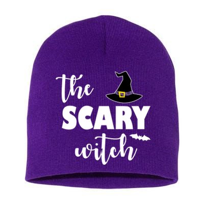 The Scary Witch Short Acrylic Beanie