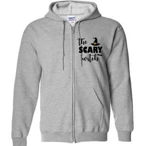 The Scary Witch Full Zip Hoodie