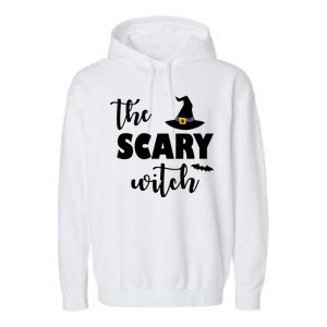 The Scary Witch Garment-Dyed Fleece Hoodie