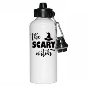 The Scary Witch Aluminum Water Bottle