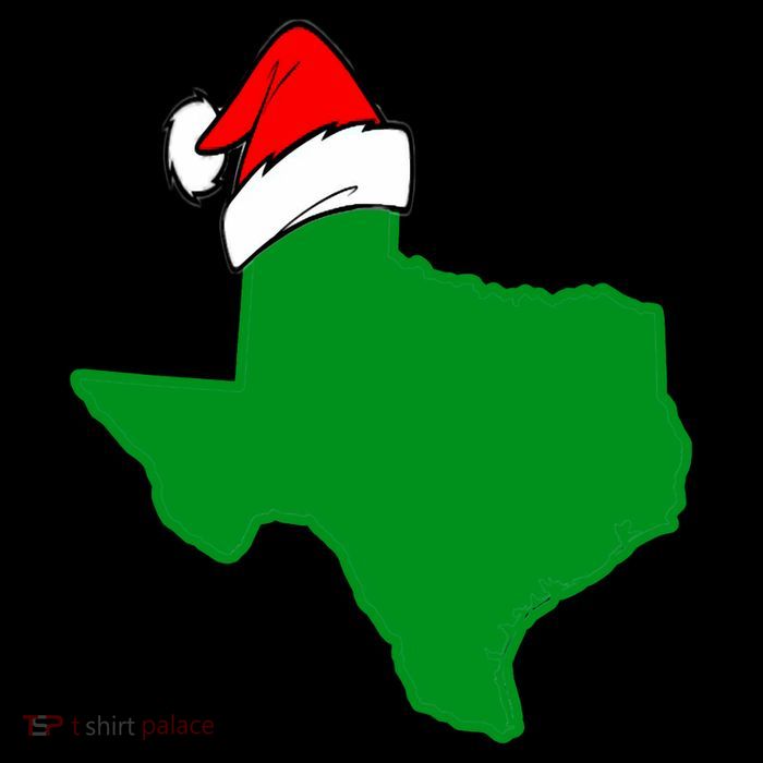 Texas State Wearing A Christmas Stocking Texas Christmas Cooling Performance Long Sleeve Crew