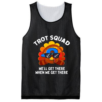 Trot Squad WeLl Get There When We Get There Thanksgiving Mesh Reversible Basketball Jersey Tank