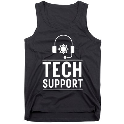Tech Support White House Tech Support D.O.G.E Doge Tank Top