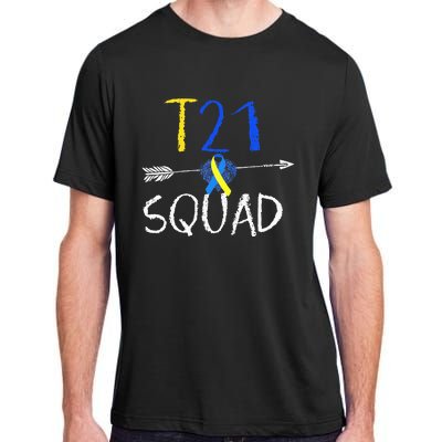 T21 Squad World Down Syndrome Day Adult ChromaSoft Performance T-Shirt