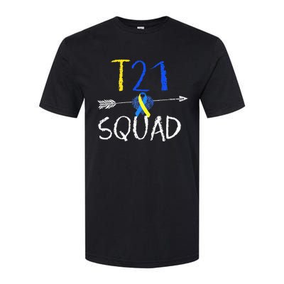 T21 Squad World Down Syndrome Day Softstyle CVC T-Shirt