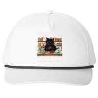 That S What I Do I Read Books Crochet And I Know Things Cat Snapback Five-Panel Rope Hat