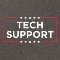 Tech Support White House Tech Support D.O.G.E Doge Cotton Canvas Backpack