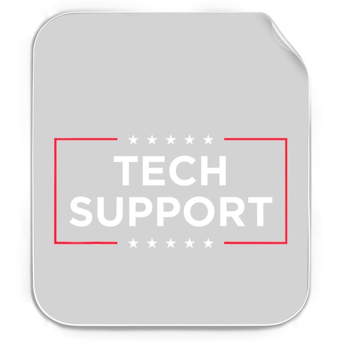 Tech Support White House Tech Support D.O.G.E Doge Permanent Decal Sticker