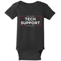 Tech Support White House Tech Support D.O.G.E Doge Baby Bodysuit