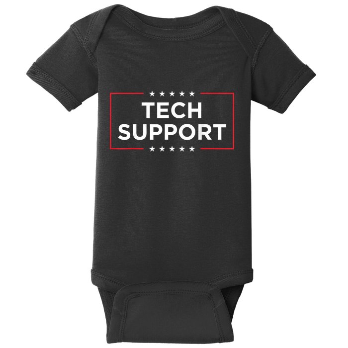 Tech Support White House Tech Support D.O.G.E Doge Baby Bodysuit