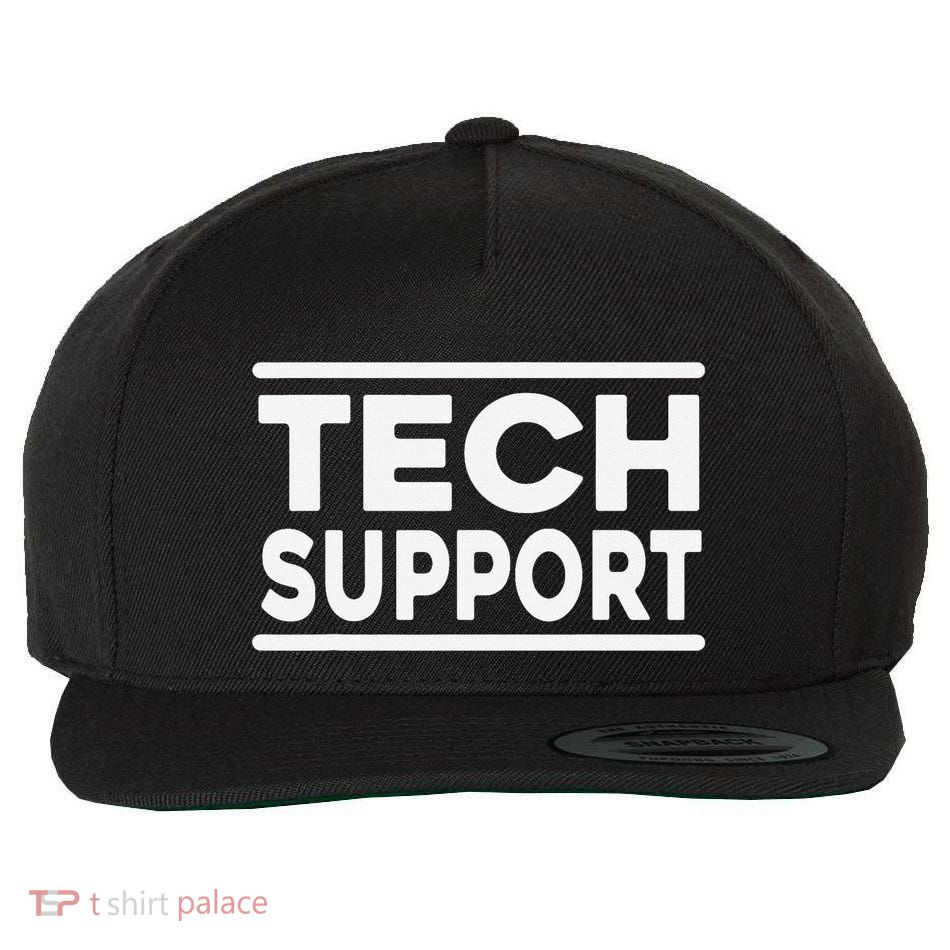 Tech Support Women Tech Support Funny Wool Snapback Cap