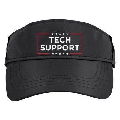 Tech Support White House Tech Support D.O.G.E Doge Adult Drive Performance Visor