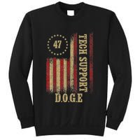 Tech Support White House Tech Support D.O.G.E Doge 47 Trump Sweatshirt