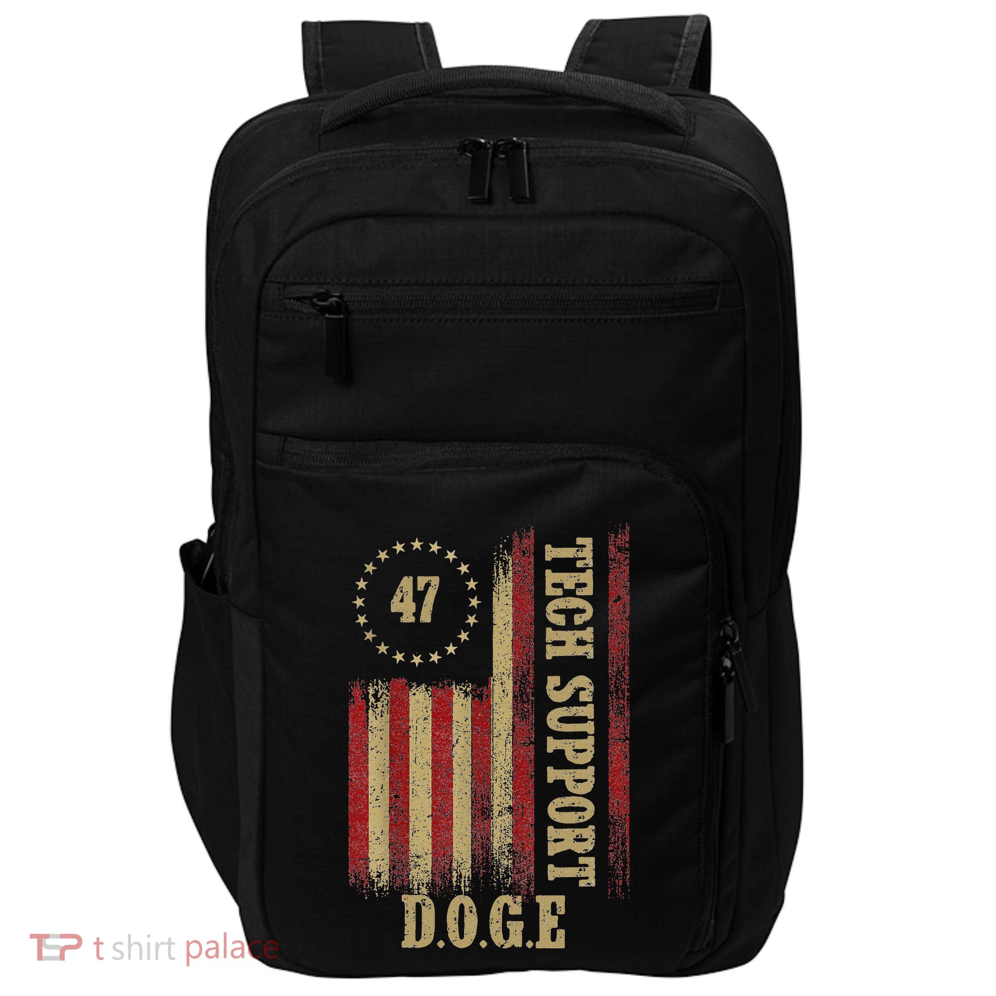 Tech Support White House Tech Support D.O.G.E Doge 47 Trump Impact Tech Backpack