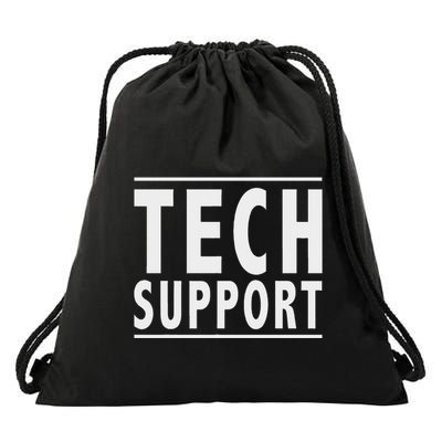 Tech Support White House Tech Support Doge Drawstring Bag