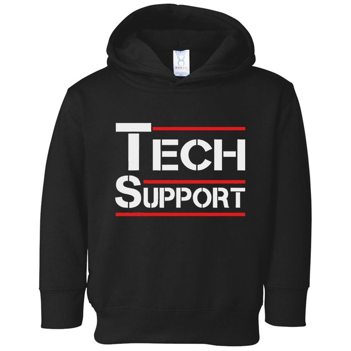 Tech Support White House Tech Support D.O.G.E Doge Toddler Hoodie