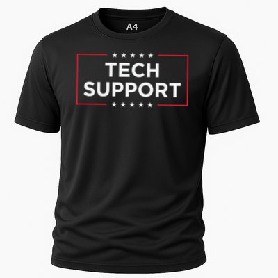 Tech Support White House Tech Support D.O.G.E DOGE Cooling Performance Crew T-Shirt