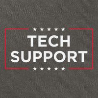 Tech Support White House Tech Support D.O.G.E Doge Cotton Canvas Backpack