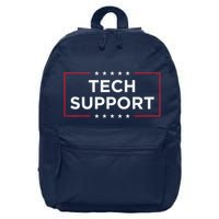 Tech Support White House Tech Support D.O.G.E Doge 16 in Basic Backpack
