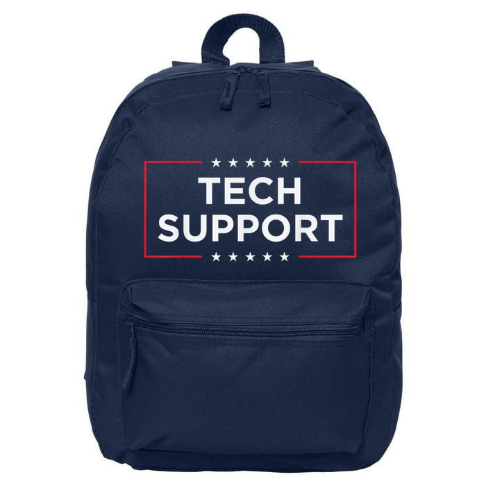 Tech Support White House Tech Support D.O.G.E Doge 16 in Basic Backpack