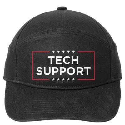 Tech Support White House Tech Support D.O.G.E Doge Gift 7-Panel Snapback Hat