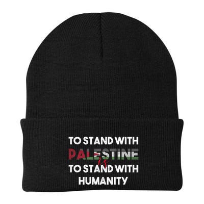 To Stand With Palestine Is To Stand With Humanity Beanie